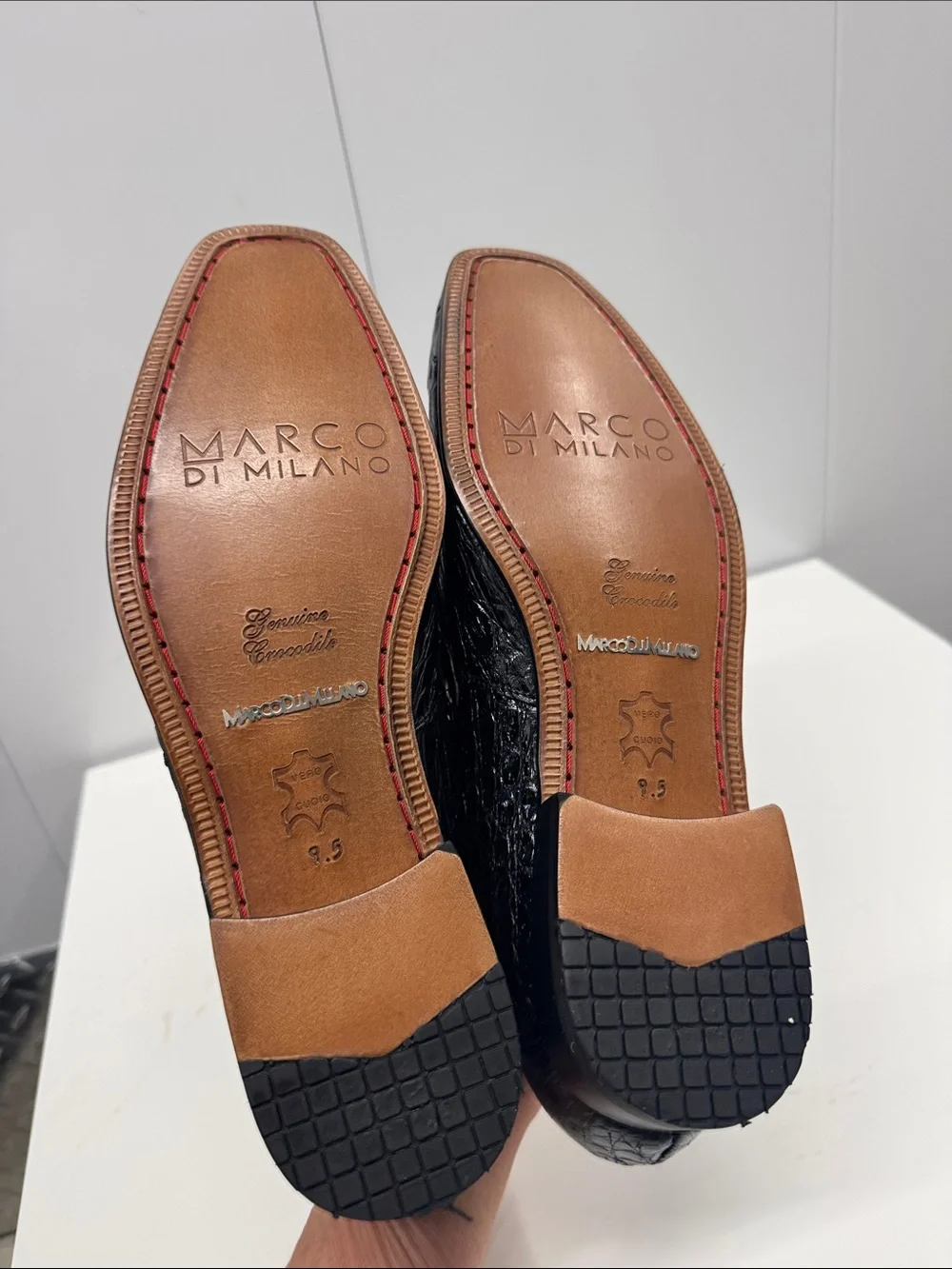 Real genuine crocodile 🐊 Leather Bit Loafers 9.5
